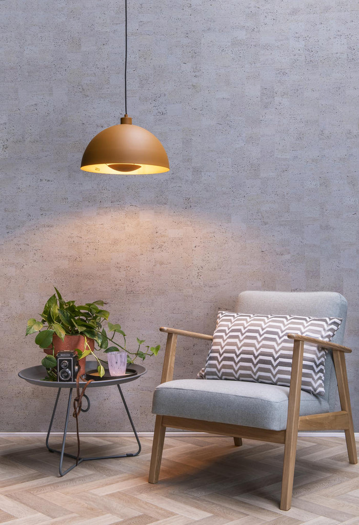 Lucide SIEMON Hanglamp - Okergeel