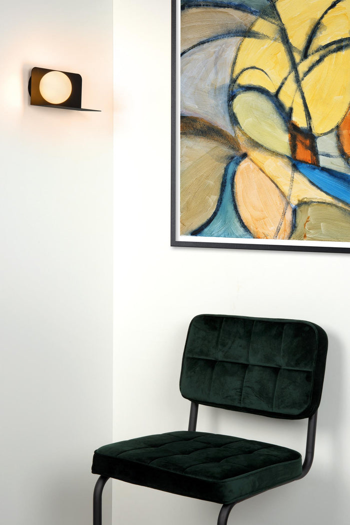 Lucide BONNI Wandlamp - Zwart