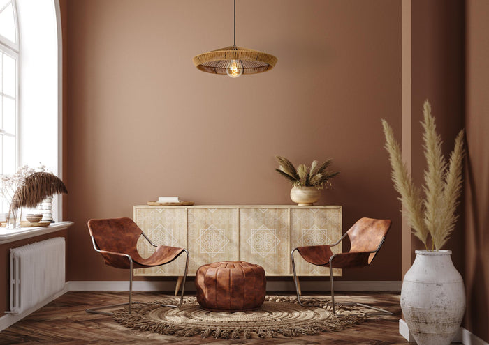 Lucide YUNKAI Hanglamp - Naturel