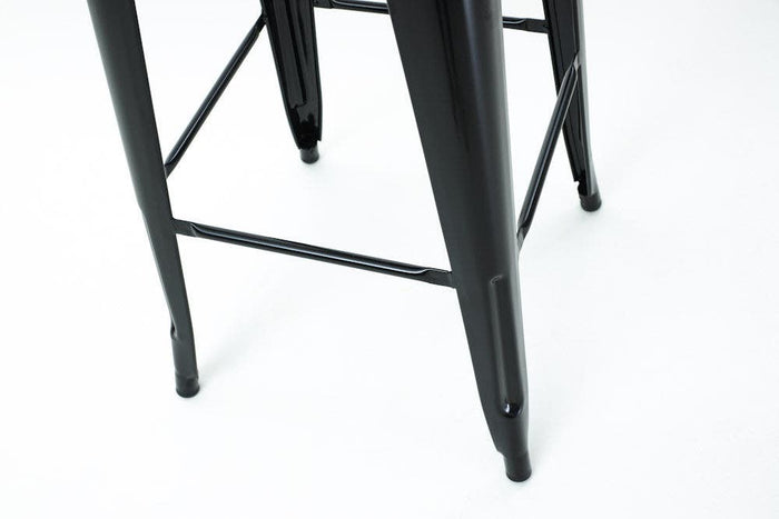 Legend Metalen barkruk zwart - 77 cm