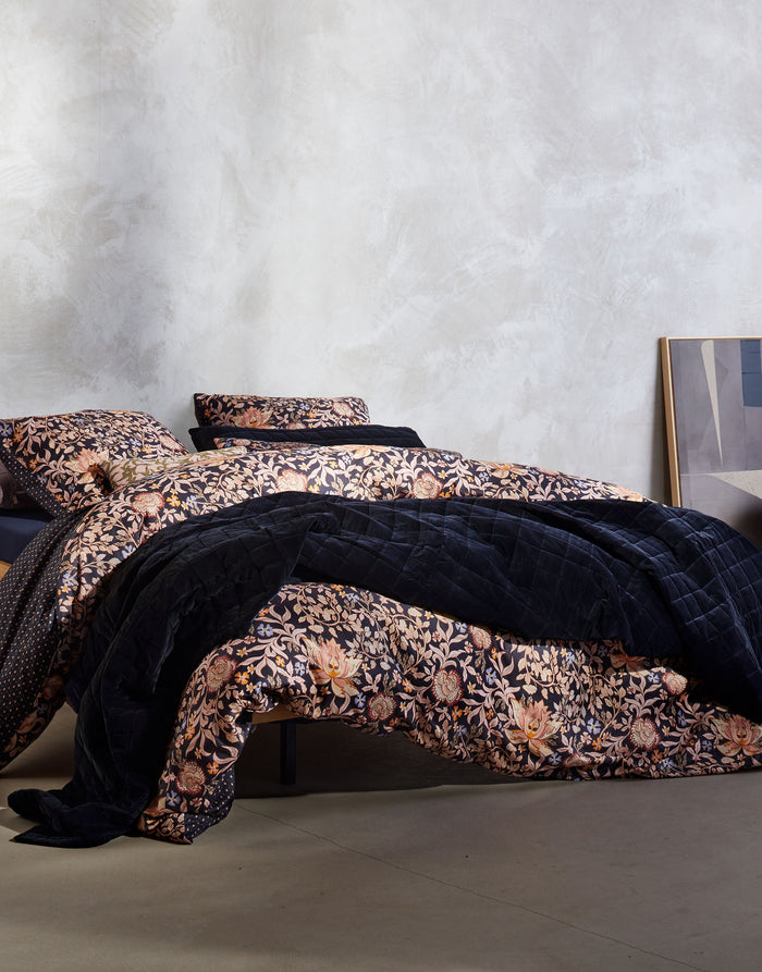 Essenza Ophelia Dekbedovertrek Nightblue 240 x 220 cm