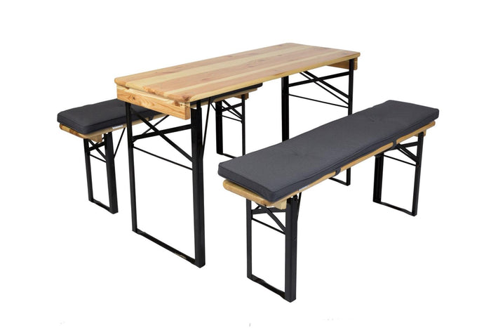 Picknicktafel kussenpakket Antro 120 cm - 2 stuks