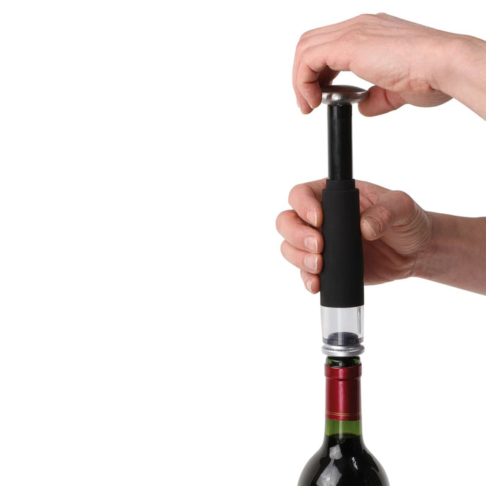 Livoo Flessenopener en -pompset elektrisch zwart