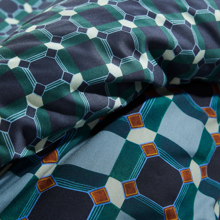 Essenza Teades Dekbedovertrek Nightblue 140 x 220 cm