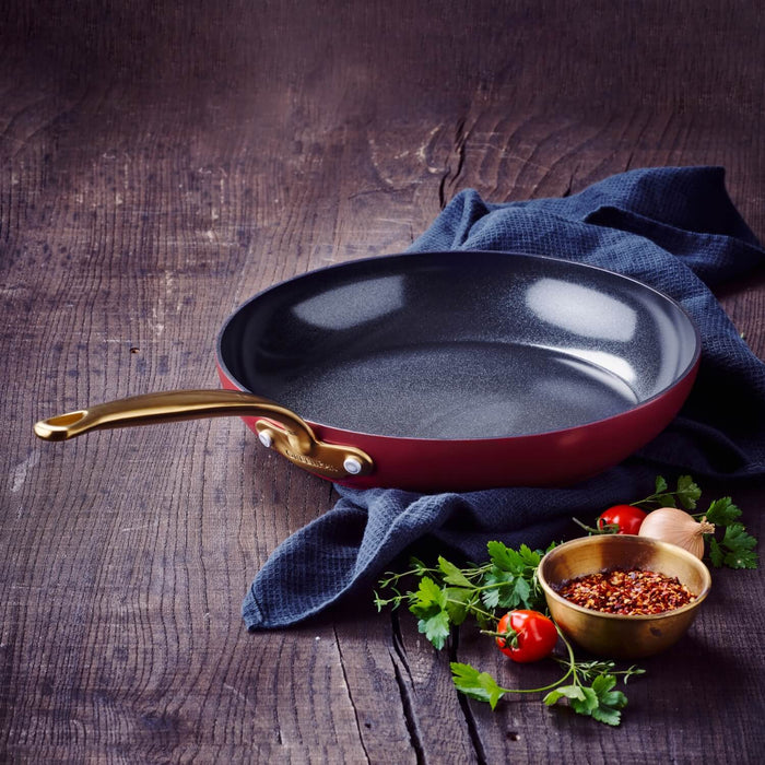 Greenpan Barcelona Red  Koekenpan 28 cm PFAS vrij