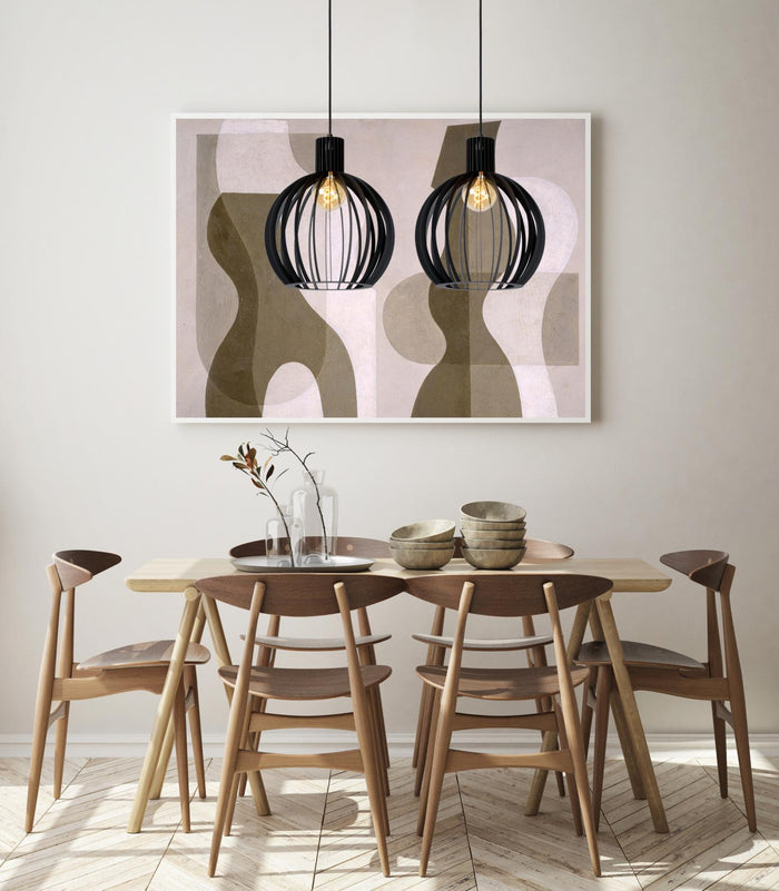 Lucide MIKAELA Hanglamp - Zwart