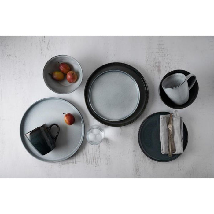 Serenity by Dutch Rose Amsterdam ontbijtbord 21 cm - grijs