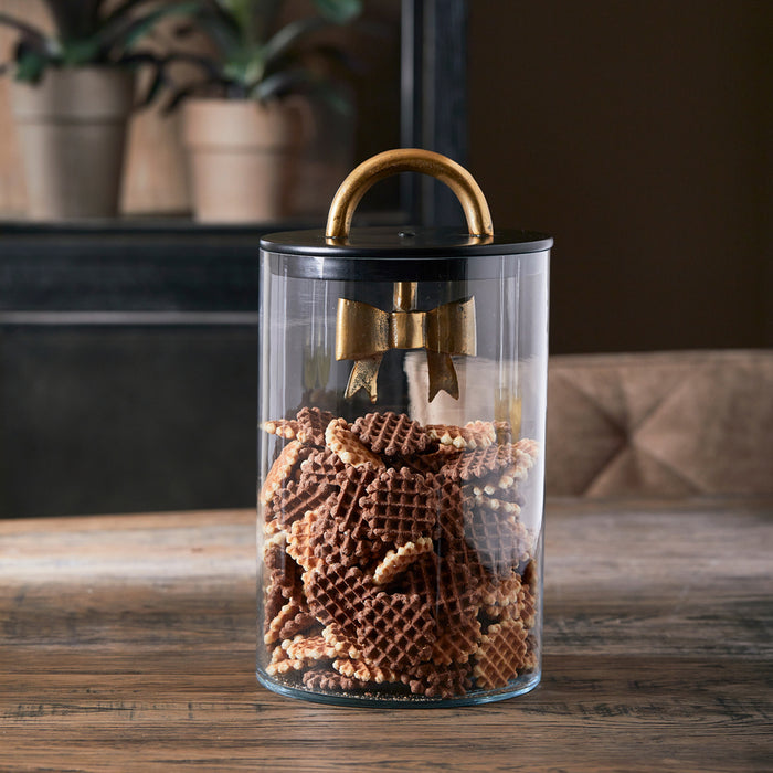 Riviera Maison Voorraadpot Prettiest Bow Transparant