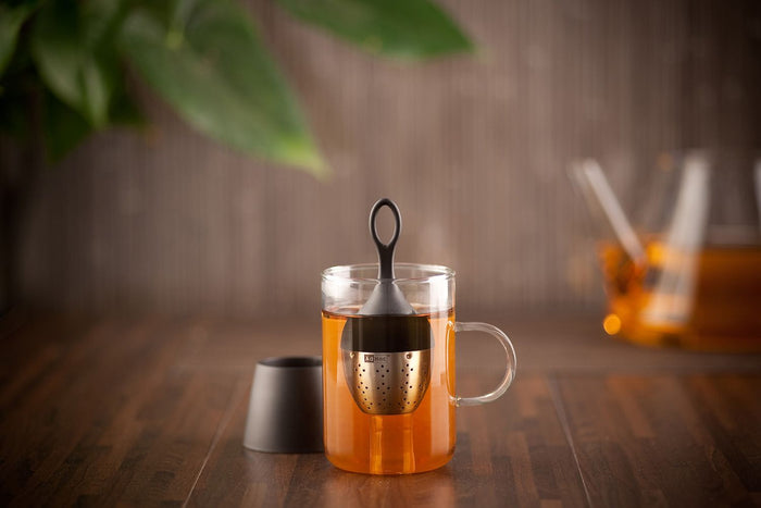 Thee ei Floatea Zwart - AdHoc