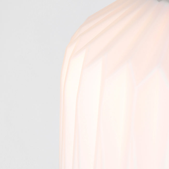 Steinhauer verre nervuré hanglamp melkglas Ø 20 cm