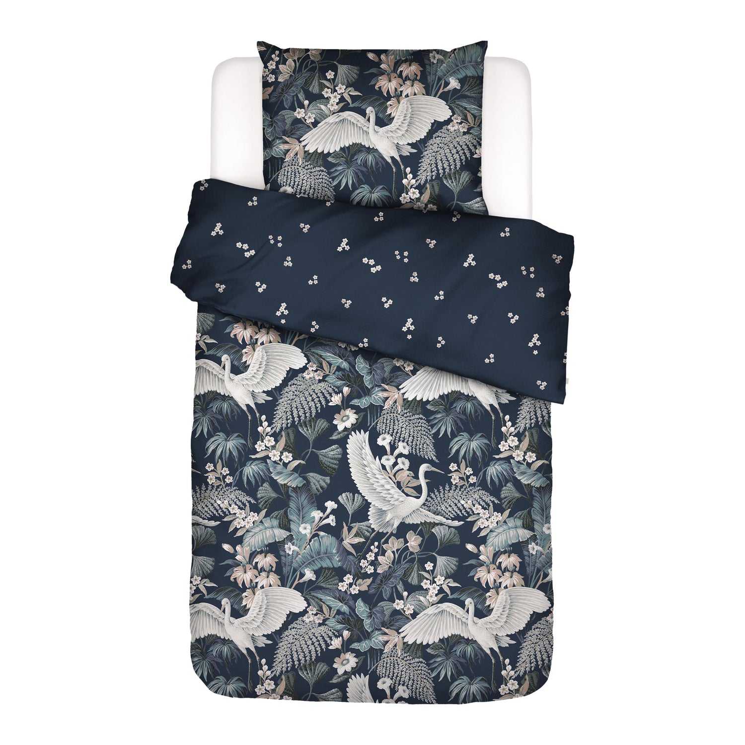 Essenza Diem Dekbedovertrek 140 x 220 cm - Nightblue