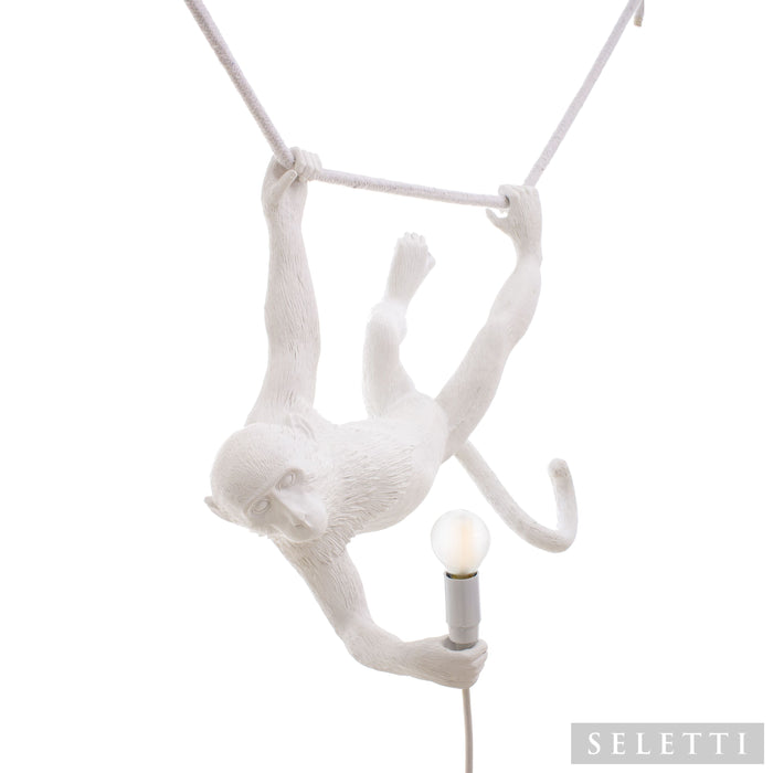 Seletti Monkey Lampresin Aan Touw