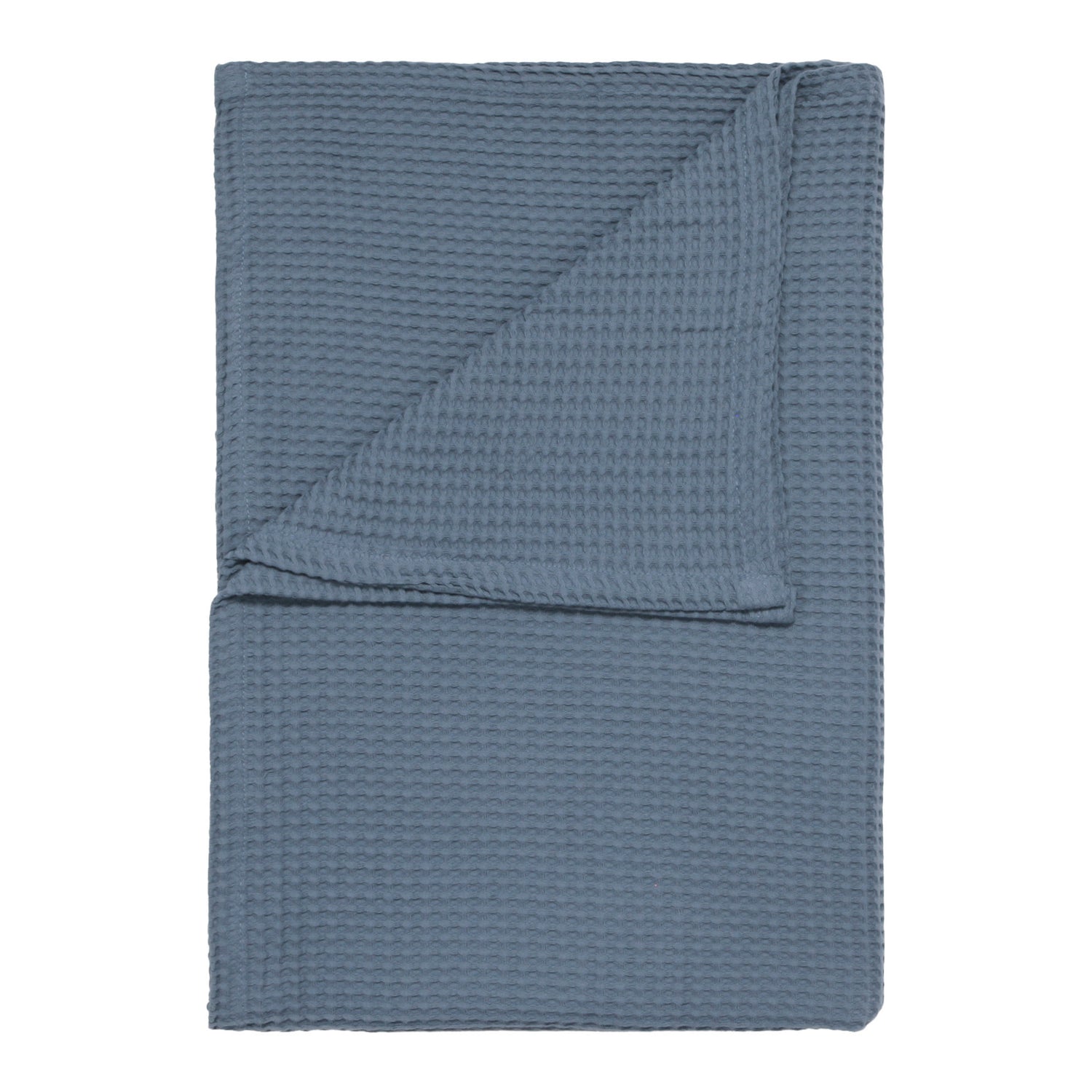 Heckett & Lane Wafel Sprei 180 x 260 cm - Navy Blue