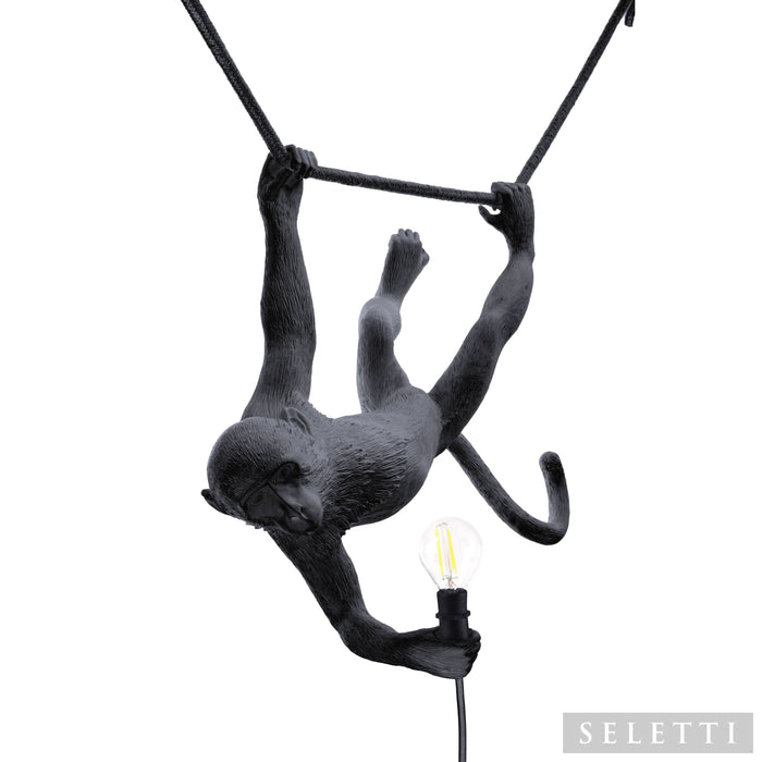Seletti Monkey Outdoor Lampresin Aan Touw