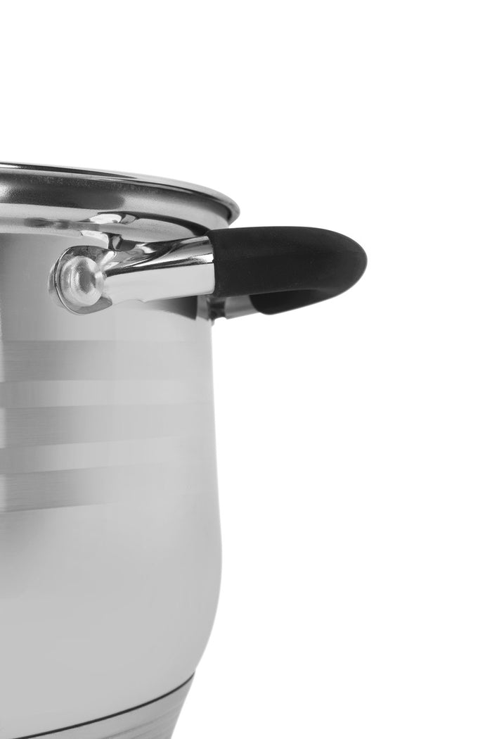 Edenberg Classic Line - Pannenset - RVS - 6 delig - Sandwichbodem