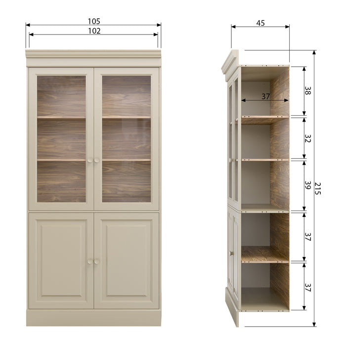 vtwonen Chow Vitrinekast - Dubbel
