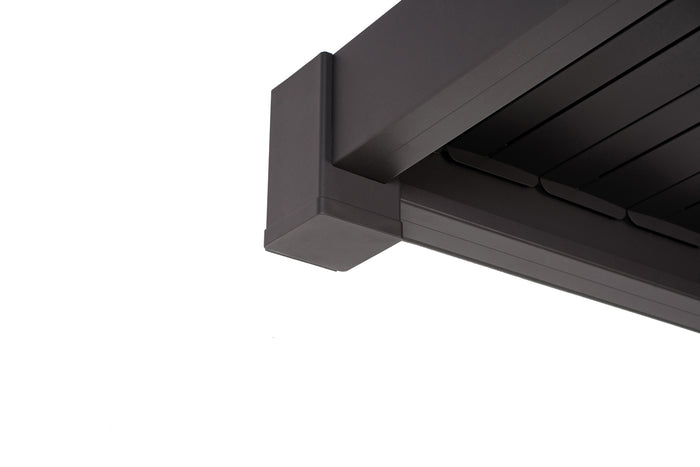 SORARA® Wall Mirador Classic 300 x 400 cm Charcoal Zwart