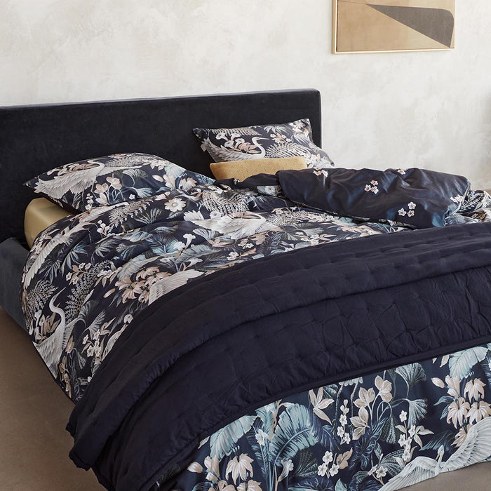 Essenza Diem Dekbedovertrek 260 x 220 cm - Nightblue