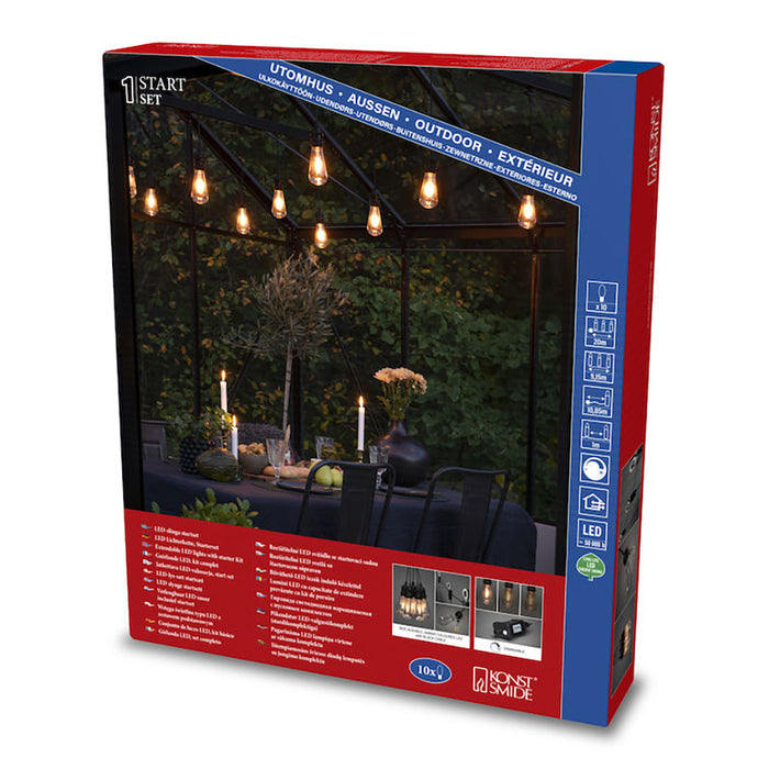 Konstsmide Edison Lichtsnoer