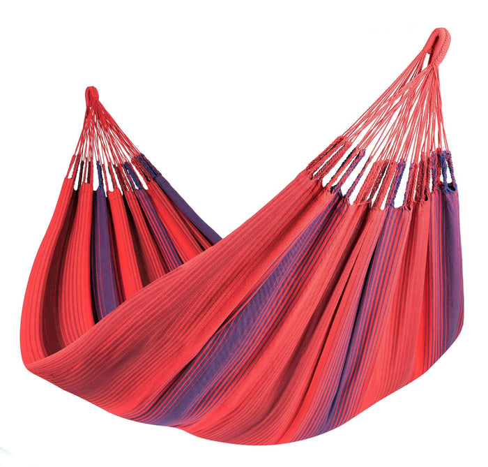 Tropilex® Hangmat met Standaard Familie Wood & Refresh Bordeaux Rood