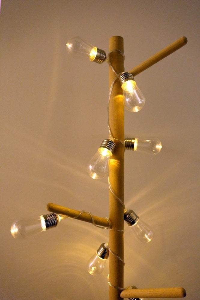 Kikkerland Edison Bulb Partysnoer 2,5m/10 lampjes