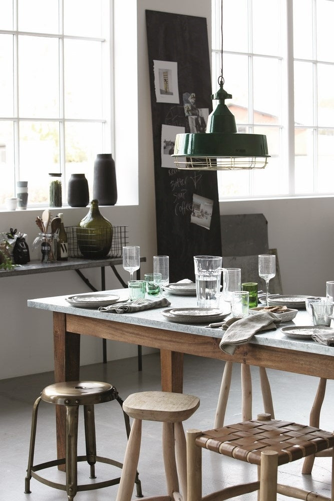 House Doctor Groove Vaas 22 cm - Zwart