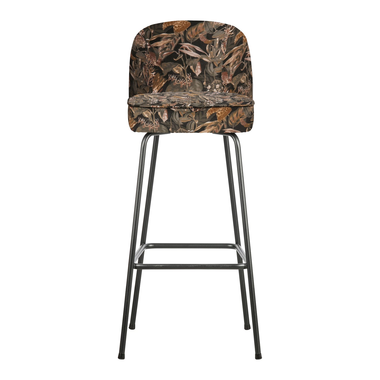 WOOOD Vogue Barkruk H 103 cm - Fluweel - Bouquet