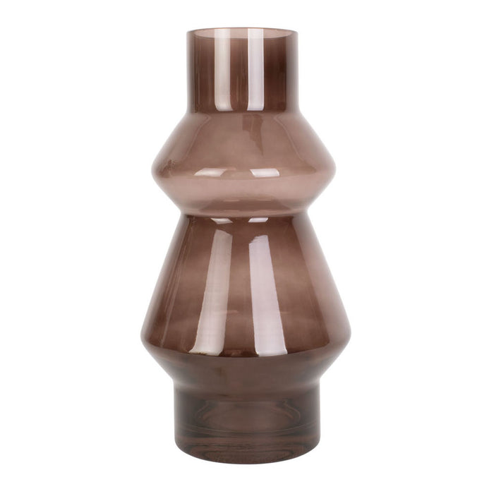 present time Blush Vaas Medium - Chocolade bruin