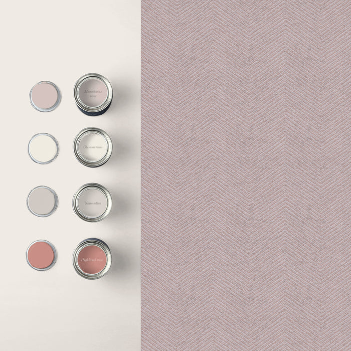 Graham & Brown - Vliesbehang - Chevron Pink - 10mx53cm