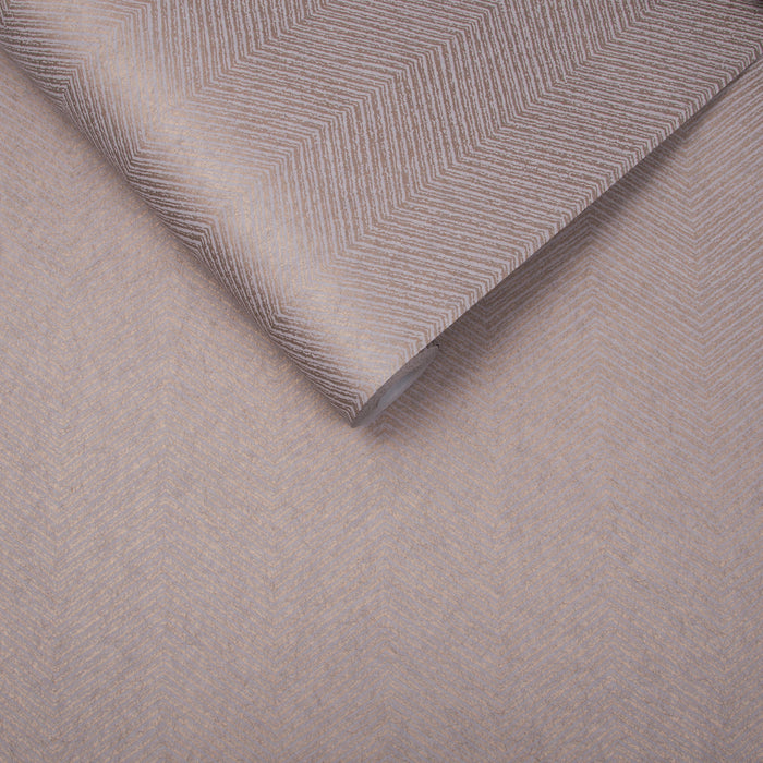 Graham & Brown - Vliesbehang - Chevron Pink - 10mx53cm