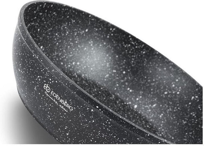 Edenberg Stonetec Line - 15-delige Luxe Pannenset van Gesmeed