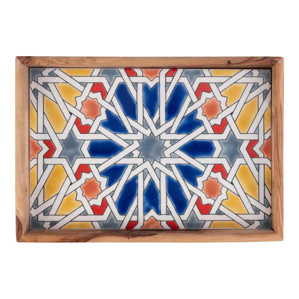 Bowls and Dishes Pure Olive Wood Dienblad 22 x 32cm