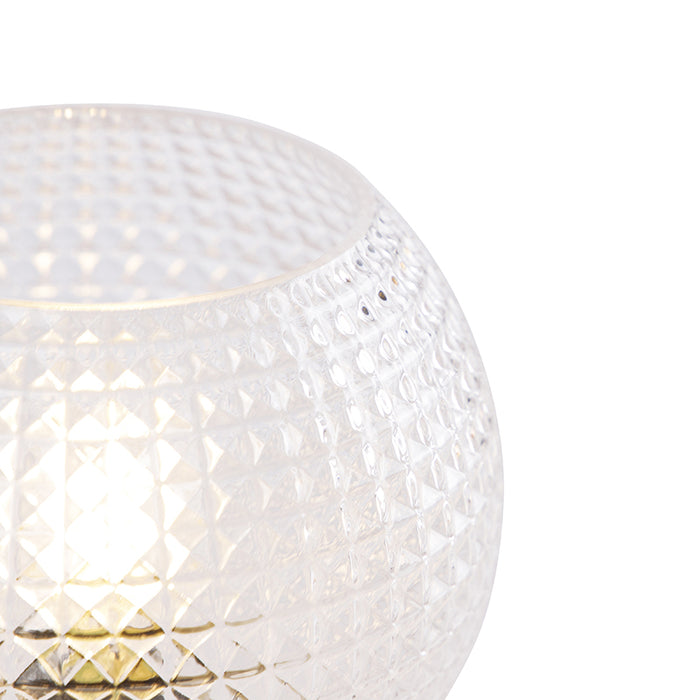 QAZQA Art Deco tafellamp messing - Sphere