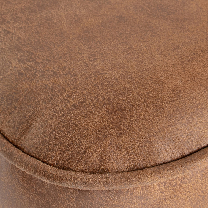 WOOOD Vogue Barkruk H 103 cm - Ecoleer - Cognac