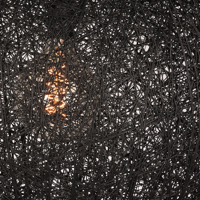 LABEL51 - Hanglamp Twist 30x - Zwart Vlas