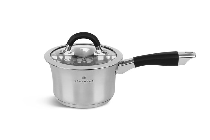 Edenberg Classic Line - Luxe Pannenset - RVS - 6 delig - Sandwichbodem