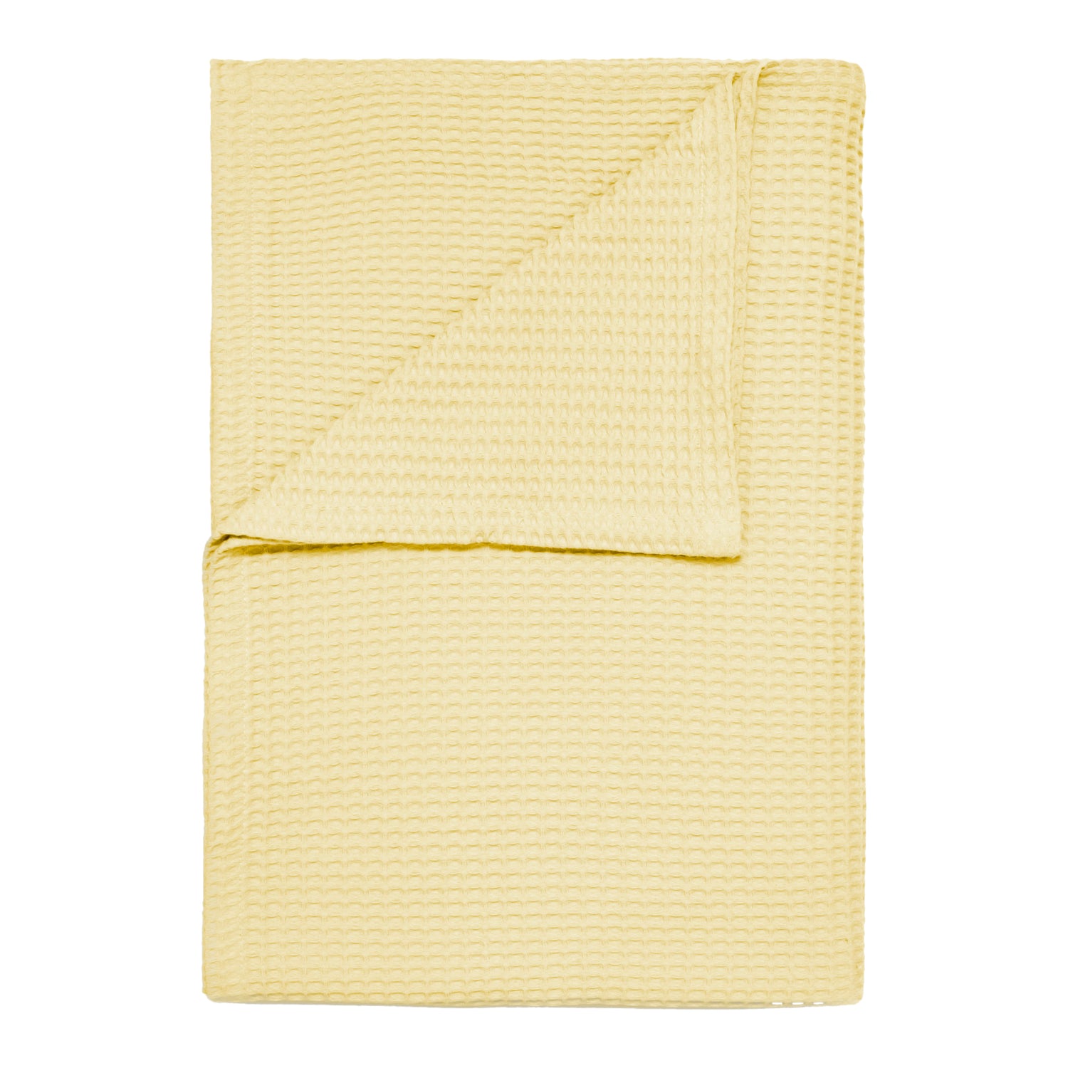 Heckett & Lane Wafel Sprei 240 x 260 cm - Lemon Icing