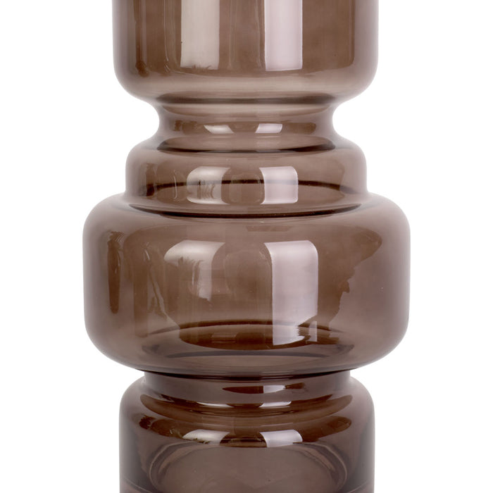 present time Courtly Vaas Large - Chocolade bruin