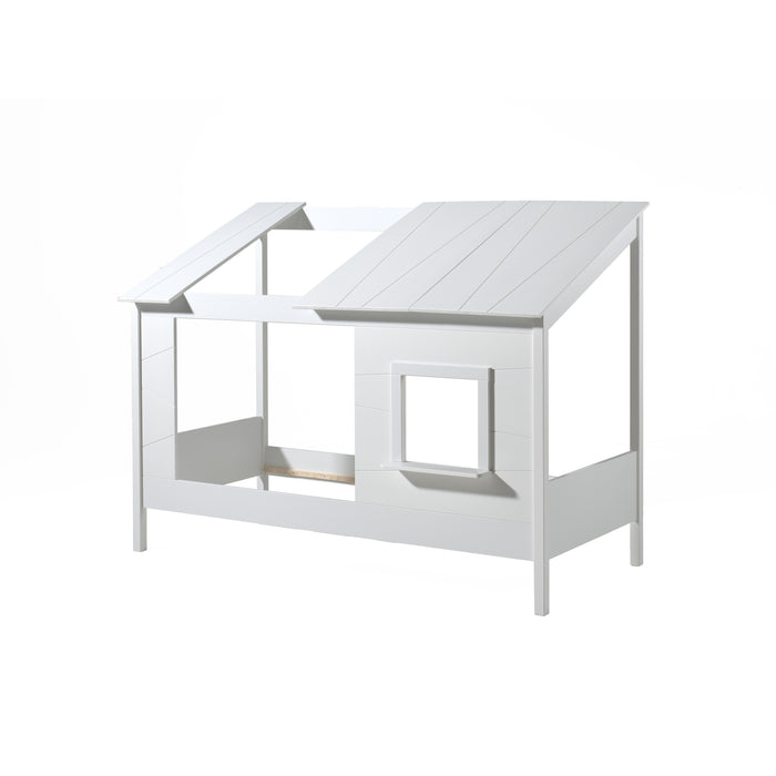 Vipack Housebed Huisbed Met Open Dak 90 x 200 cm + Venster En Bedlade