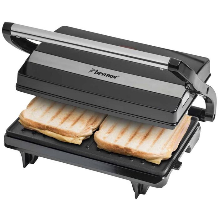 Bestron Panini grill Zwart