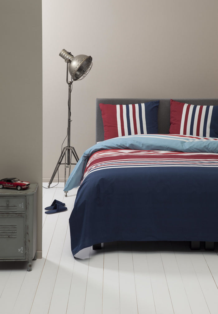 Ten Cate Katoenen Dekbedovertrek - 240x200|220 - Trone Stripe