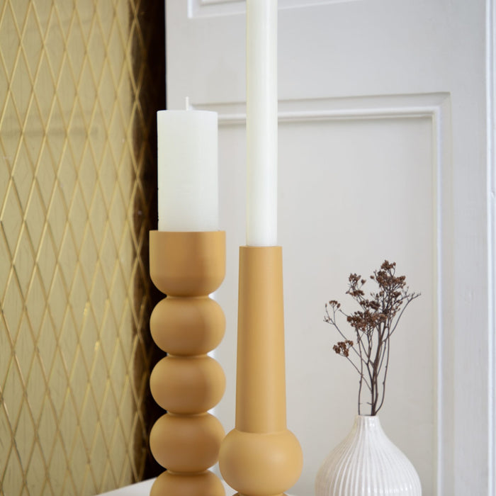 LEMON LILY, kandelaar cone high - old yellow