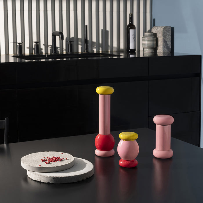 Alessi Twergi Peper-/zoutmolen - 11 cm - Roze
