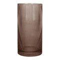 present time Allure Straight Vaas - Chocolade bruin