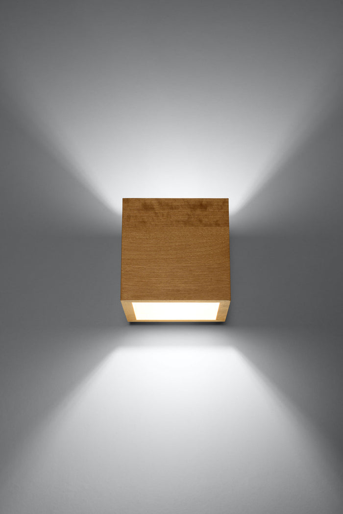 Sollux Wandlamp Quad hout