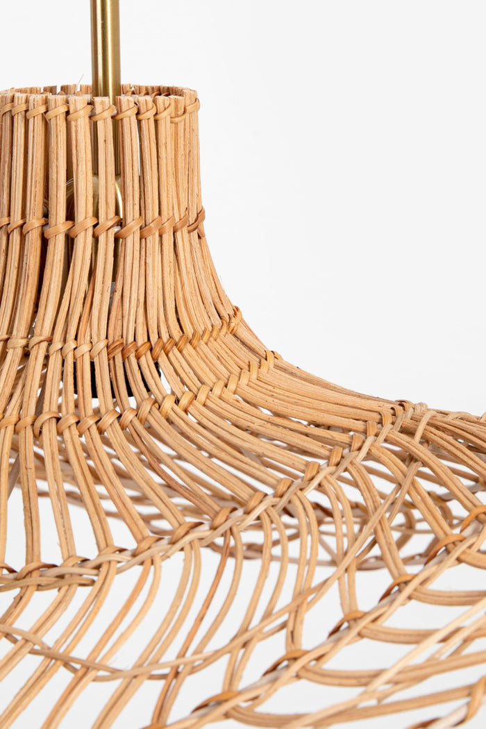 Sissy-Boy Rotan hanglamp floppy sun large