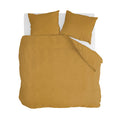 Walra Vintage Cotton Dekbedovertrek 240 x 220/240 cm - Honing mosterd