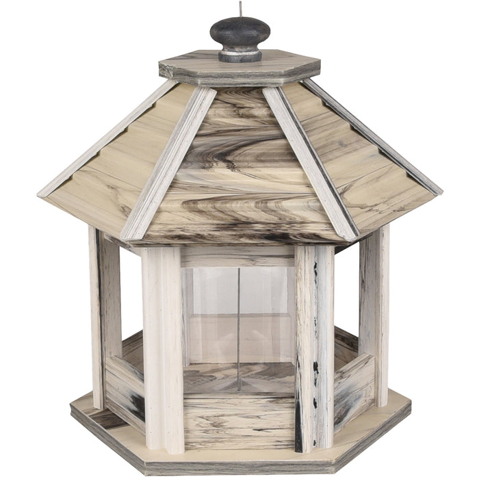 Flamingo Voederhuis Zaden Zeshoekig