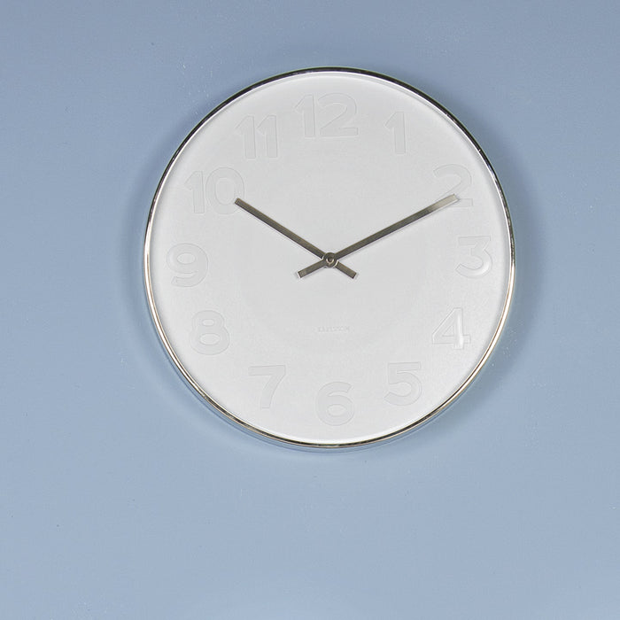 Karlsson Mr. White Numbers Wandklok Ø 51 cm