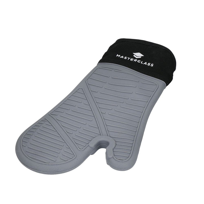 MasterClass - Ovenhandschoen, Siliconen, Zonder Naad, Grijs - MasterCl